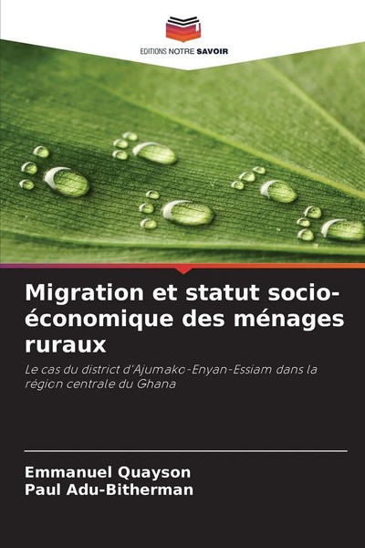 Emmanuel Quayson (U. A.) | Migration Et Statut Socio-éConomique Des MéNages...-image