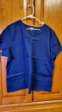 Scrubstar Scrub Top 2X Navy Blue B3 