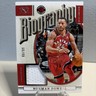 2024-25 Panini National Treasures Norman Powell Biography Materials Jersey /99