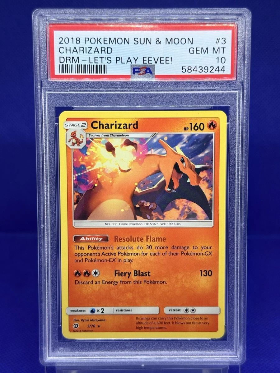 Pokémon TCG Sun & Moon Rare Grade 10 Individual Collectible Card