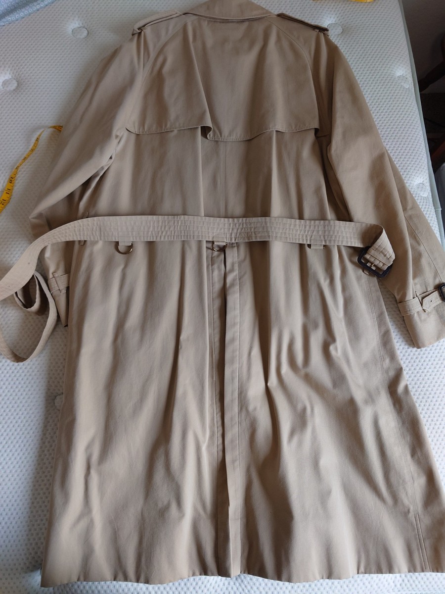 Burberry Heritage Westminster Honey Trench Coat Long US46