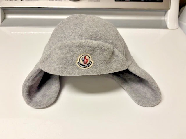 SOMBRERO DE AVIADOR BERRETTO GRIS POLAR POLAR MONCLER XS Foto 3 de 4