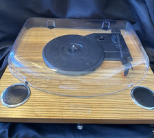 PHOTIVE RECORD PLAYER - 3 SPEEDS - RECORDS TO USB - TESTED - READ