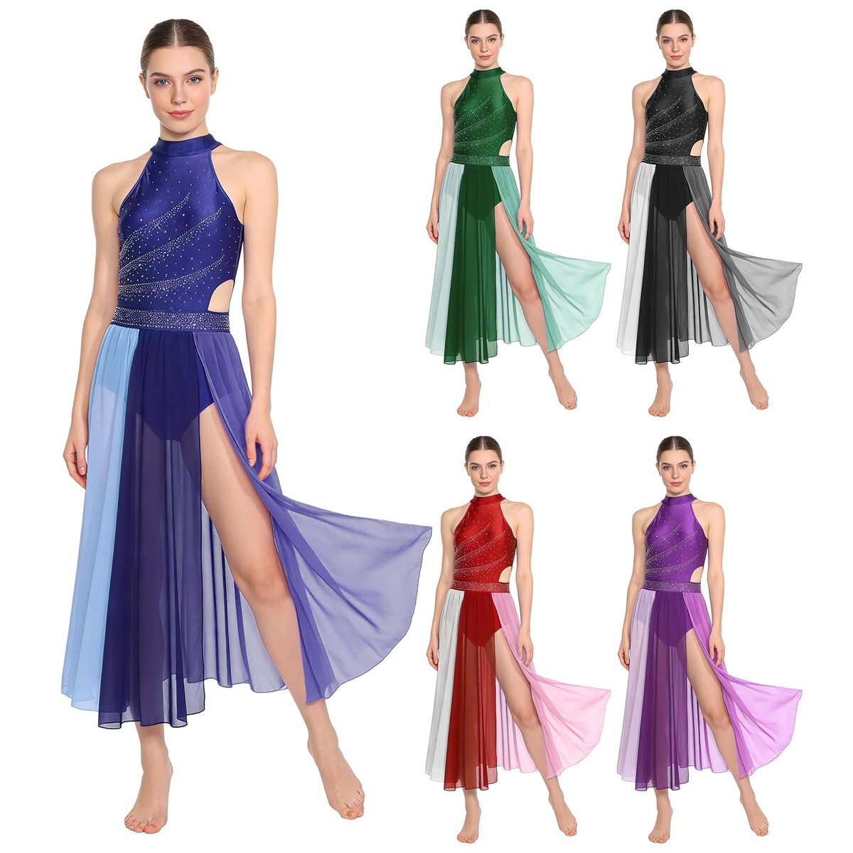 leotard dress fashion Sequin Leotard Dress-Zephyra–standout glam look for special occasions. Small (3-6)