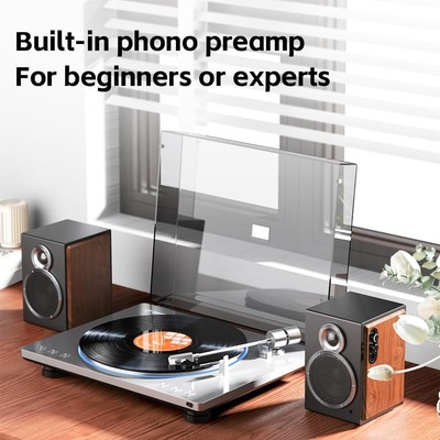 FiiO SA1 Desktop Speaker. 31-Band PEQ, Bluetooth,Phono Preamp (20W