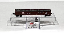 Micro-Trains Line N Scale Conrail 50’ Fish Belly Gondola With Railroad Tie Load