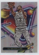 2023-24 Topps Cosmic Chrome Refractor CJ McCollum #79 11oq