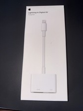 Apple Lightning Digital AV Adapter Genuine A1438 HDMI Audio Video Charging