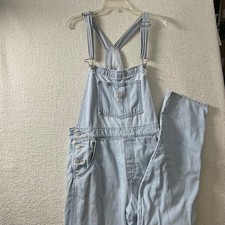 Levi s Denim Overalls Size Med Light Wash Bib Overalls Workwear Y2K Light Wash