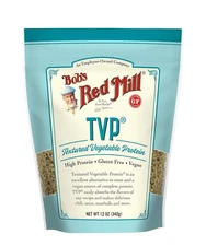 Bob's Red Mill TVP, 12oz (Pack of 4) - Vegan, Made in 12 Ounce 