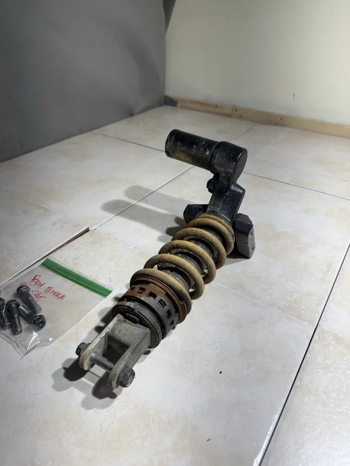 Honda CBR600RR CBR 600 2003 2004 OEM amortiguador suspensión trasera resorte Foto 3 de 4