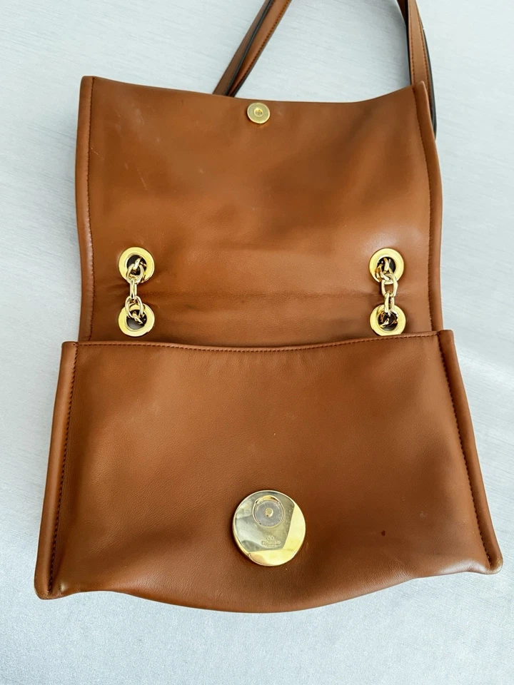 Valentino Garavani 'vlogo Chain' Shoulder Bag Calf Skin Leather - Image 4 of 4