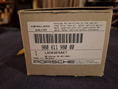 Porsche Ladegerät Pb-Charger 2060, Charge-o-mat 230V, Teile Nr- 980 611 980 00