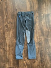 Irideon Kids Cadence Knee Patch Stretch Cord Breeches Gray Size Small