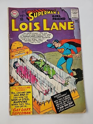 Superman's Girlfriend Lois Lane #60 - Cover Kurt Schaffenberger Low Grade!! 1965
