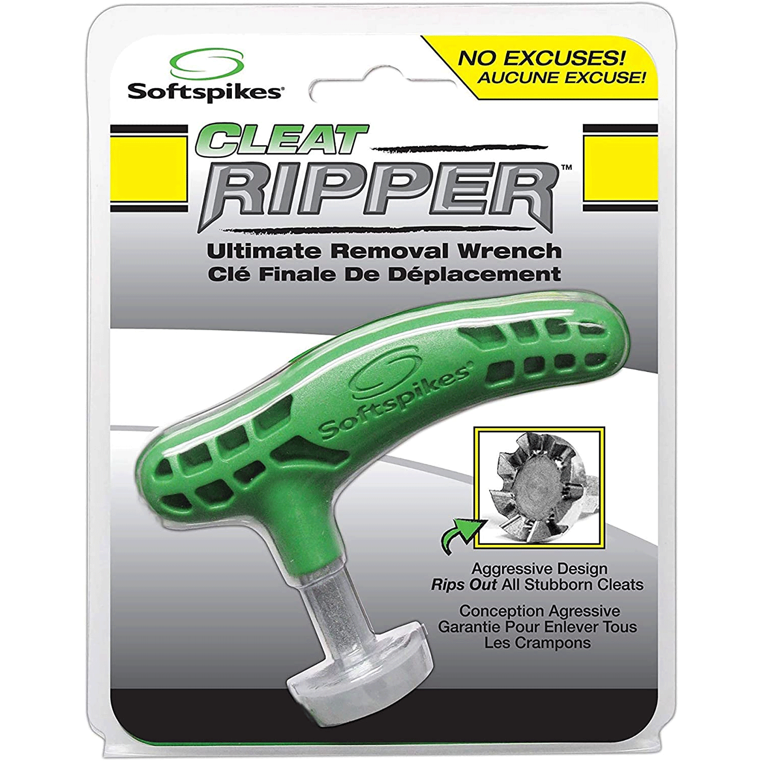 SOFTSPIKES Cleat Ripper™ GOLF SPIKE REMOVER - THE ULTIMATE GOLF SPIKE WRENCH