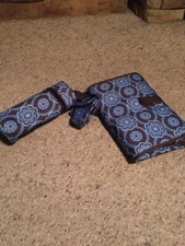 Tiny Tillia Baby 3pc Travel Set Diaper Changing Pad, Bottle And Pacifier Pouches