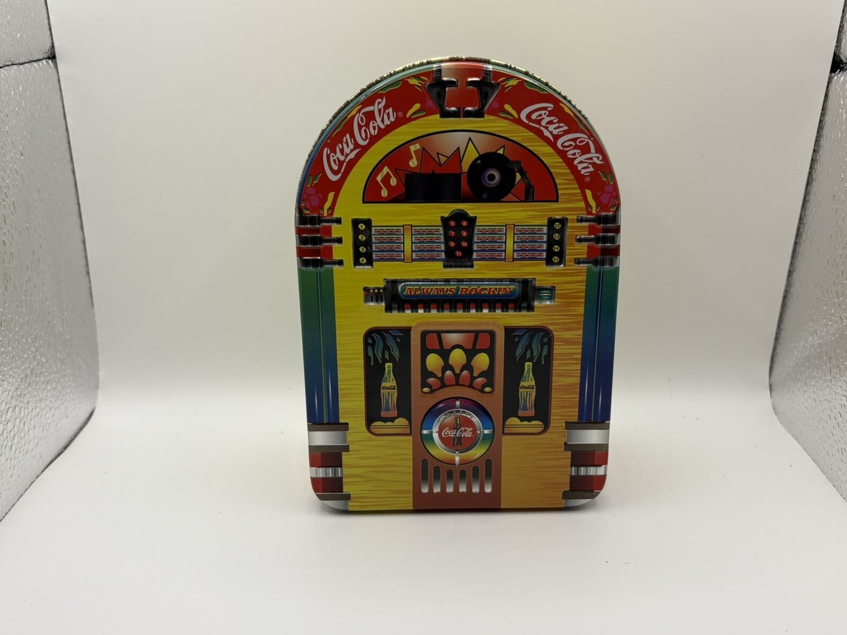 Vintage COCA-COLA Jukebox Shaped Metal Tin | eBay