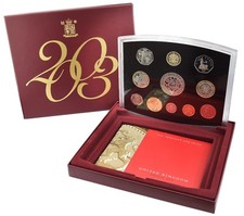 ROYAL MINT FLAT DELUXE PROOF SETS 2000 TO 2022 CHOICE OF DATE