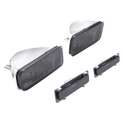 Car Front Bumper Turn Signal Light & Side Marker H on
