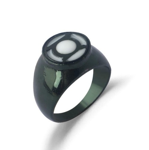 Green Lantern Corps Power Ring Men Women Figure Rings Ornament Cosplay 8-10# - Picture 2 of 5