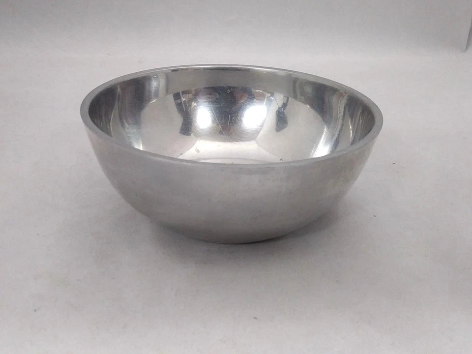 TOWLE Asterfield 5" cuenco de aluminio con incrustaciones madreperla Aster flor plato de inmersión Foto 4 de 4