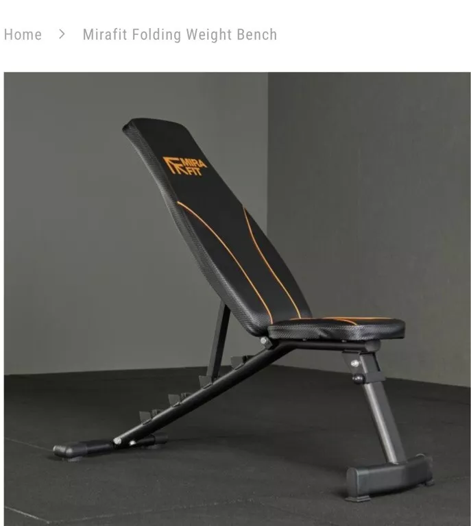 Mirafit adjustable bench new arrivals