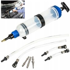 POMPA DI ASPIRAZIONE PER ESTRAZIONE OLIO GASOLIO 1500ml SIRINGA MANUALE 07289