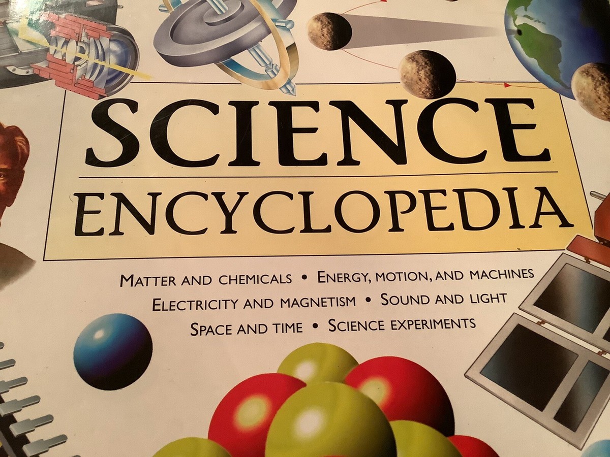 Vintage 2000 Edition SCIENCE ENCYCLOPEDIA Hardcover w bookcover