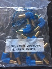 New Festo Barbed Fitting 90°-Connector L-PK-6 (Lot of 10)