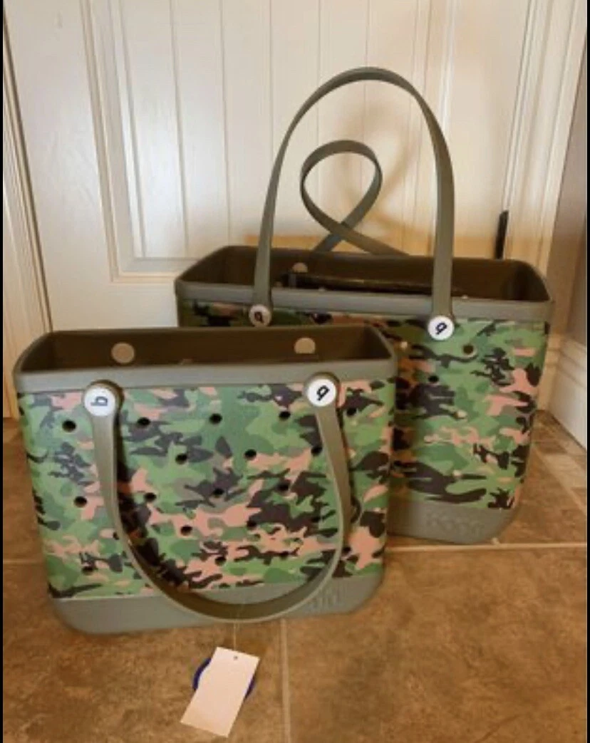 NEW Bogg bag Authentic Set Camouflage Green stunning Extremely Hard To Find!