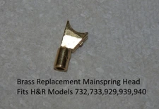 Harrington & Richardson Models 732,733,929,930,940 Brass Mainspring Head Fx Part