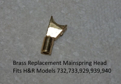Harrington & Richardson Models 732,733,929,930,940 Brass Mainspring Head Fx Part