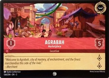 134/204 AGRABAH MARKETPLACE INTO THE INKLANDS COMMON DISNEY LORCANA CARD