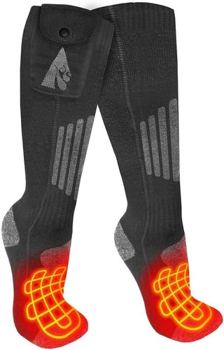Calcetines térmicos recargables Action Heat 3,7 V SML/MED 2,0 con control remoto - Gris - NUEVO - Imagen 4 de 9