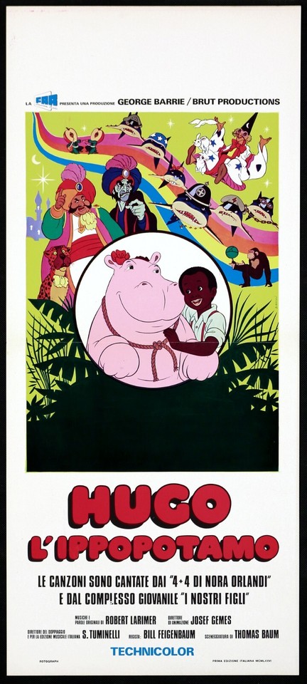 Locandina di HUGO L'IPPOPOTAMO (1976)