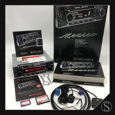 Becker Mexico BE7948 Radio Navigationssystem Retro für Mercedes 300SL Pagode 911