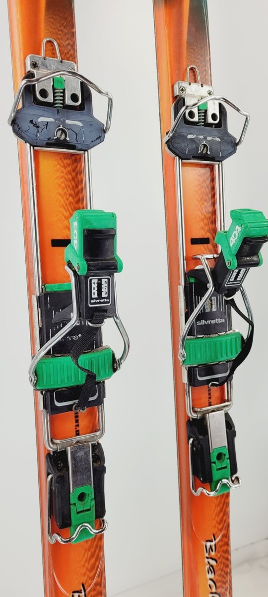 Black Diamond Chouinard White Planet 198cm Telemark Skis w Black Diamond Chouinard White Planet 198cm Telemark Skis w