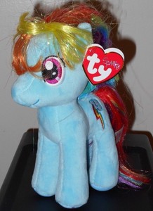 rainbow dash beanie baby