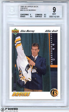 Glen Murray RC BGS 9: 1991-92 Upper Deck French Rookie Card #69