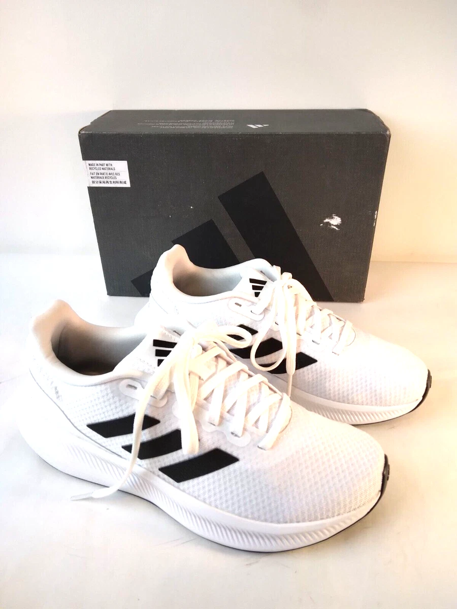 Adidas Women s Size 8 Runfalcon 3.0 Cloud Foam White Running Shoe s