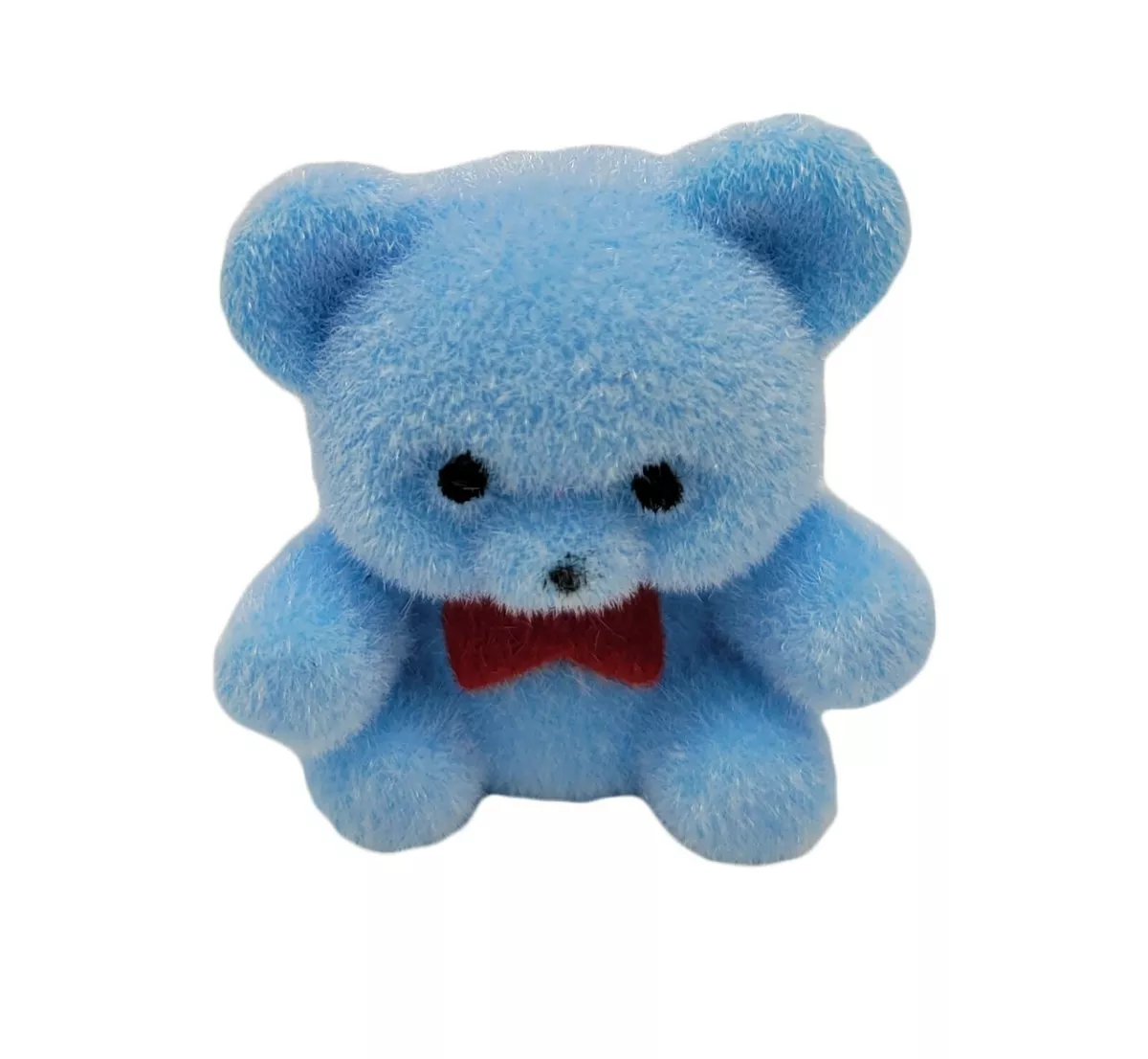 Miniature flocked teddy bears 2025