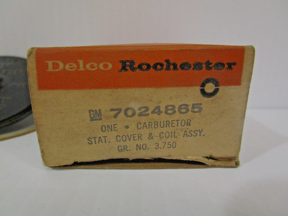 Nuevo de Lote Antiguo 1961 Buick 401 2 Barriles Choke Stat & Coil Lesabre Rochester #7024865 Foto 2 de 4