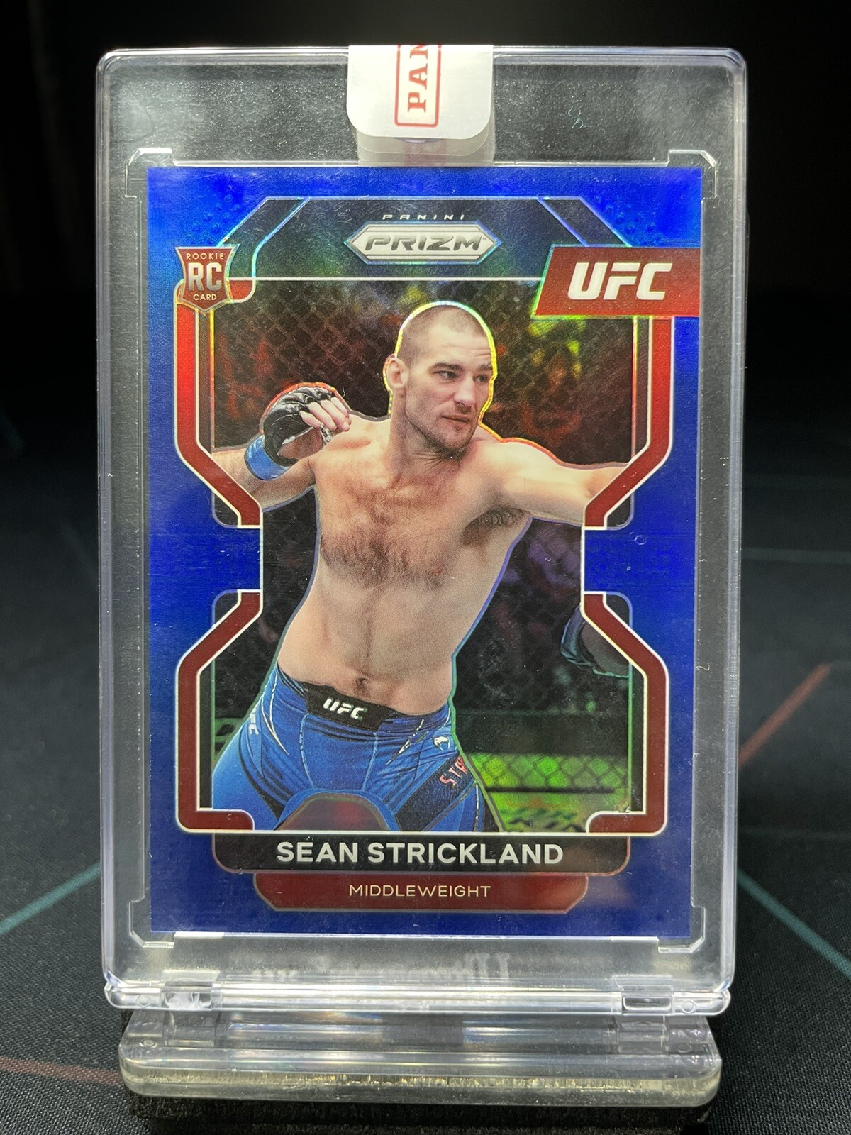 Sean Strickland Rookie Blue Prizm /199 - 2022 Panini Prizm UFC #172