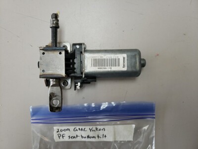 2009 GMC Yukon Hybrid Front Right Seat Bottom Tilt Adjust Motor 986299 ...