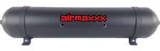 Black 5 Gallon 7 Port Air Tank 33 Seamless Spun Aluminum Air Ride Suspension