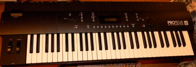 RARE EMU PROTEUS MASTER PERFORMANCE SYSTEM SYNTHESIZER W/POWER SUPPLY 1991