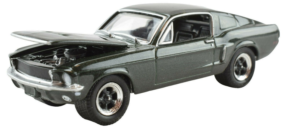 Greenlight x PH Highland Green 1968 Ford Mustang GT 1:64 Scale