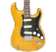 [Fender Japan] ST62-CCB Stratocaster Natural Made in Japan 1989 guitare élect...