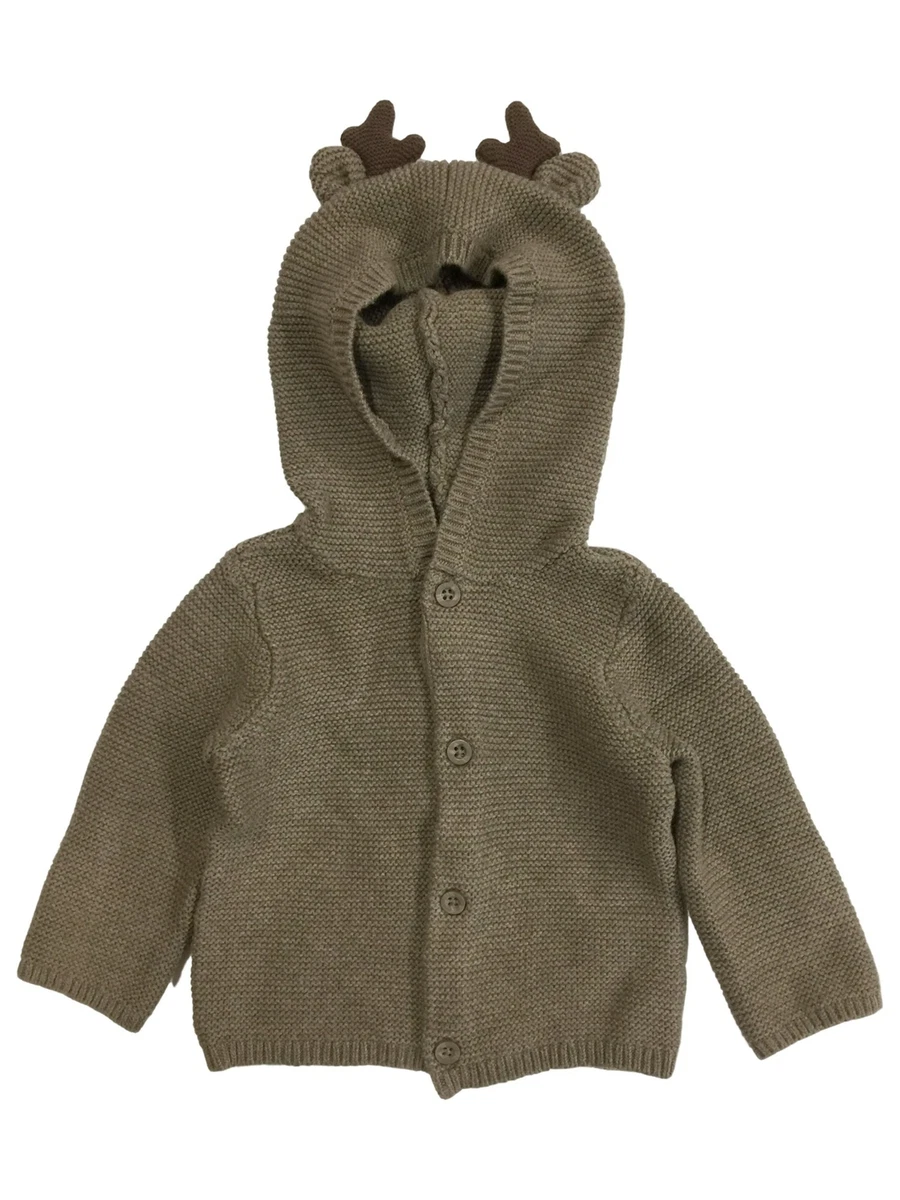 Carters hooded online cardigan